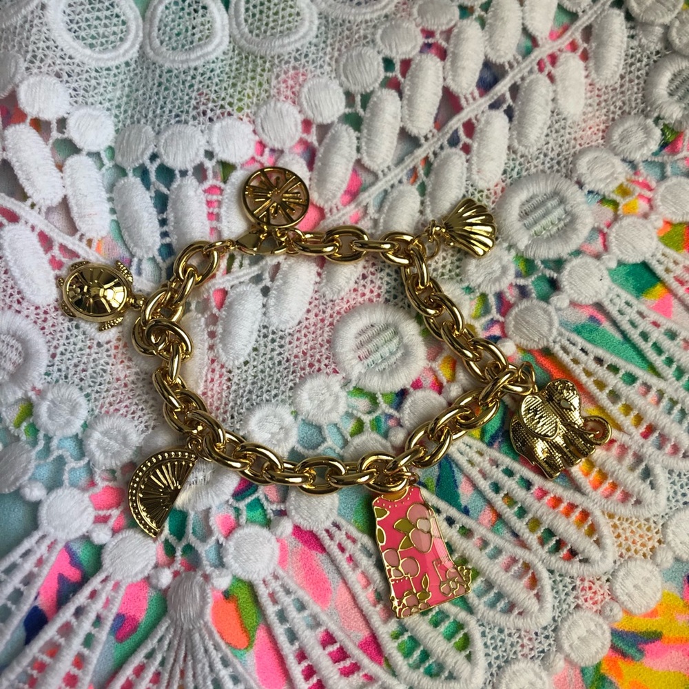 Lilly Pulitzer Charm Bracelet